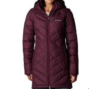 COLUMBIA Women's Heavenly Long Hooded Jacket (Sz S)